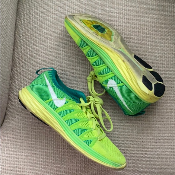 nike flyknit lunar 2 marron